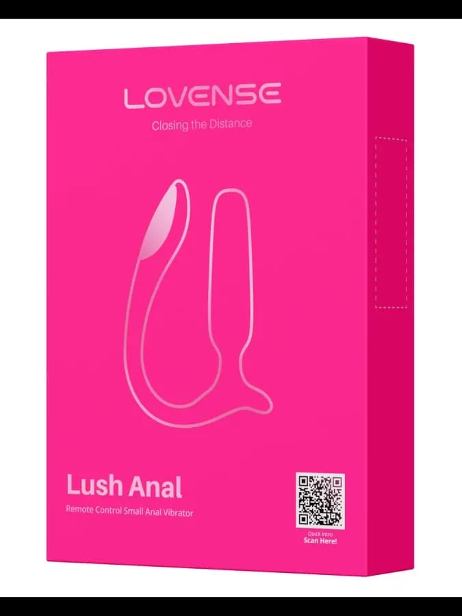 Маленький анальный вибратор с дистанционным управлением Lush Anal — фото 3