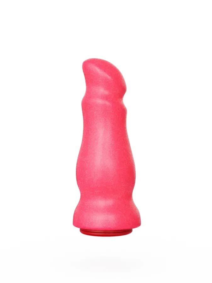 Плаг-анальный стимулятор Lovetoy из ПВХ розовый (13, Ø 3 см) — фото 4