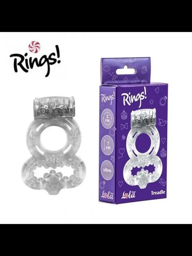 Lola Games Эрекционное кольцо Rings Treadle white