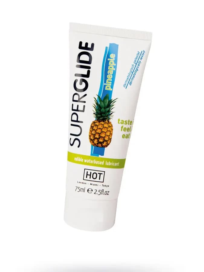Смазка съедобная Superglide со вкусом ананаса 75мл