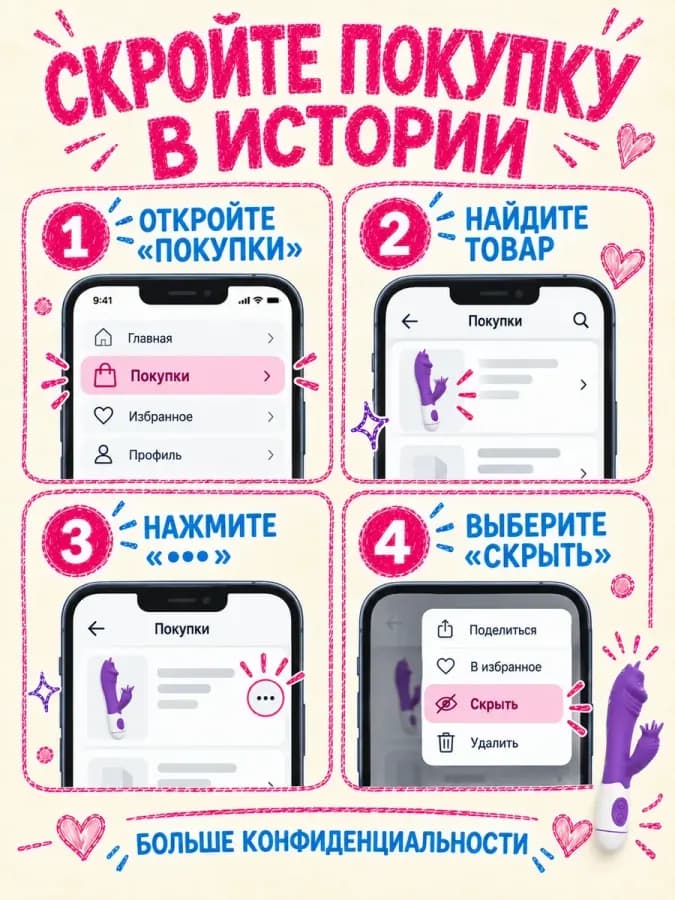 Вибратор кролик стимулятор 2 в 1 с вращением и язычком