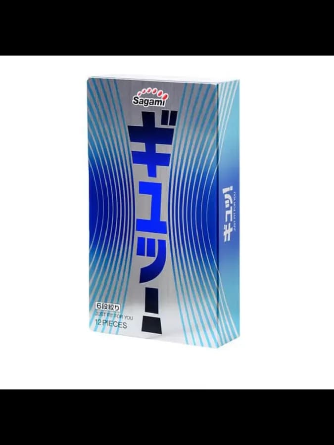 Презервативы SAGAMI 6 Fit V Premium 12 шт. (волнистая текстура) — фото 2