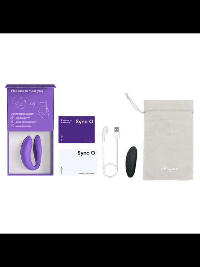 Инновационный вибратор для пар We-Vibe Sync - фиолетовый — фото 2