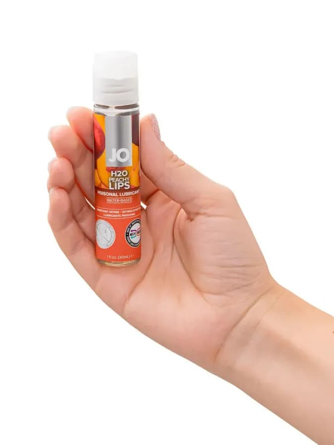 Вкусовой лубрикант Flavored Peachy Lips - 30 мл — фото 5