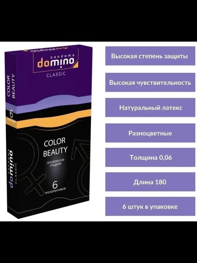 Классические латексные презервативы с цветной текстурой