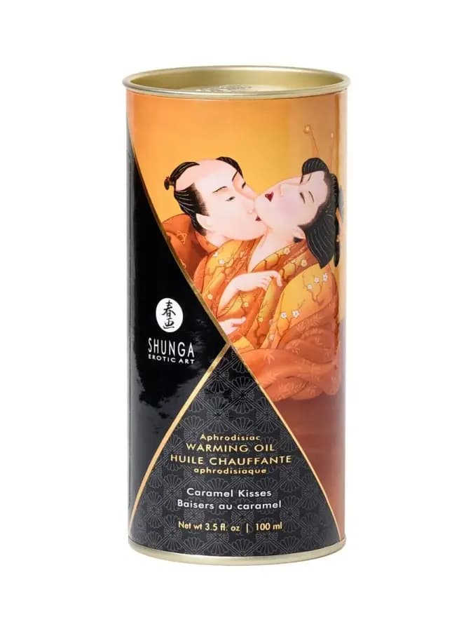 Масло для массажа CARAMEL KISSES разогревающее 100мл — фото 3