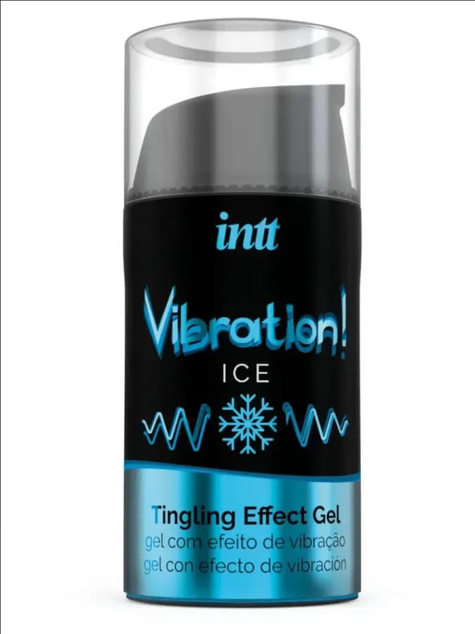 Жидкий гель Vibration! с эффектом вибрации Ice, 15мл — фото 2
