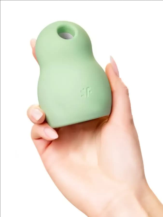Воздушный клиторальный стимулятор с вибрацией Satisfyer Pro To Go 3, черный — фото 3