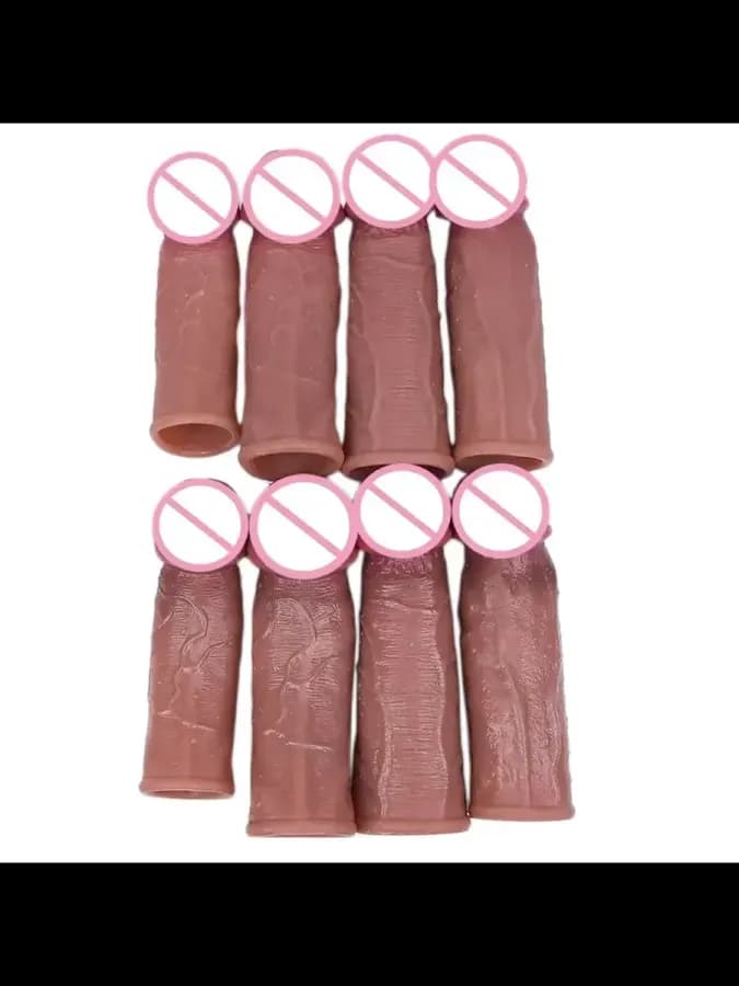 Силиконовая секс-игрушка, 11см, 4.3см, Fleshy-ordinary-A
