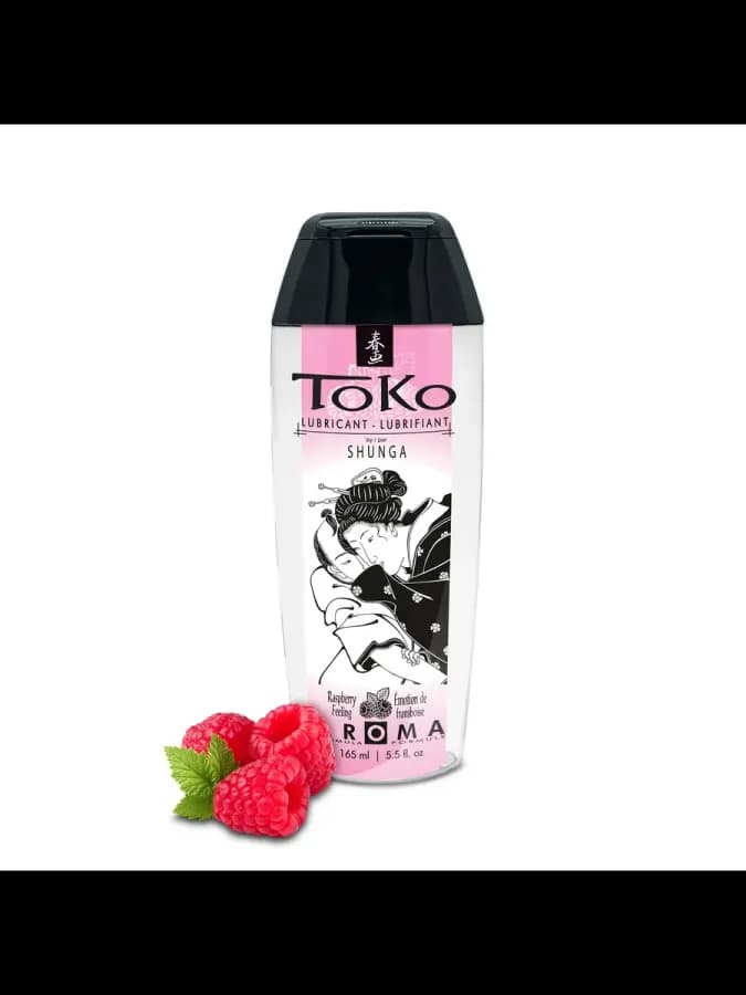Увлажняющий лубрикант Toko Aroma, Малиновое чувство