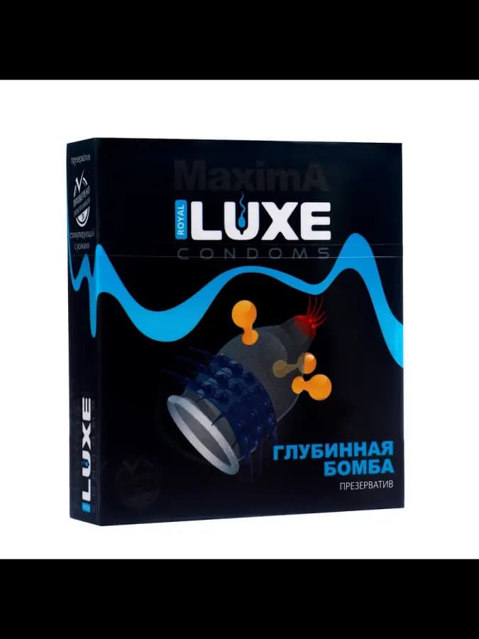 Презервативы Maxima Глубинная Бомба