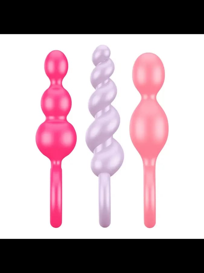 Анальные шарики Satisfyer Booty Call Сатисфаер, 3 штуки — фото 2