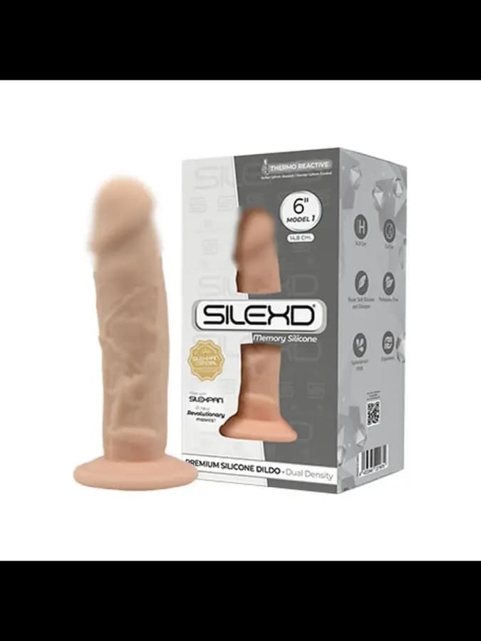 Реалистичный фаллоимитатор SilexD Model 1 (14,8×3,6 см)