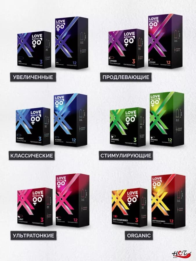Презервативы XXL увеличенные 3 штуки