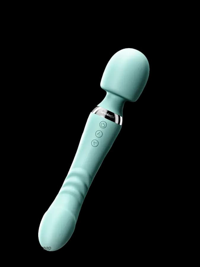 Микрофон-вибратор двусторонний Sweet Dream, Tiffany Blue