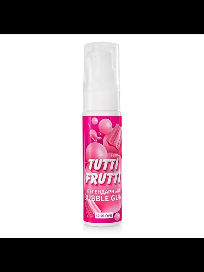 Съедобный лубрикант- гель OraLove bubble gum, 30 г
