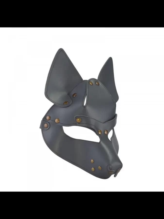 Кожаная маска волка WOLF — фото 2