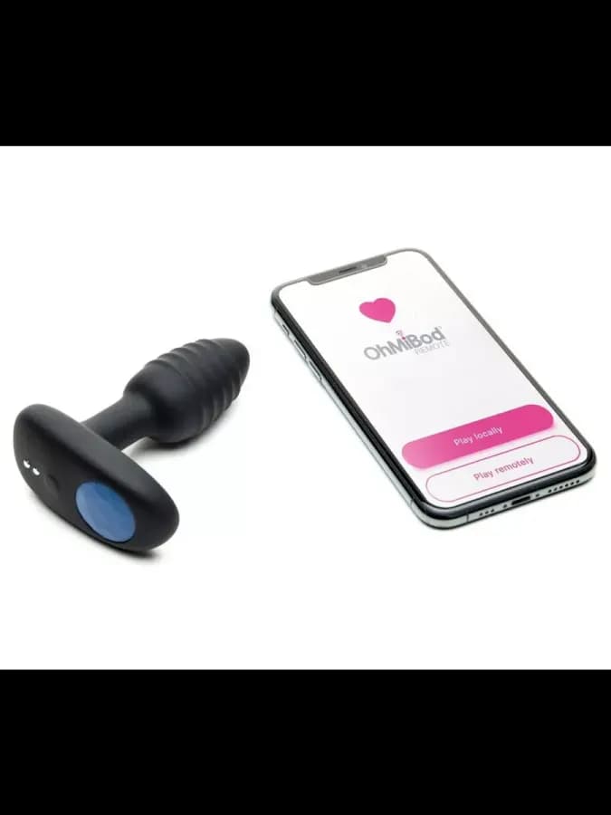 Интерактивный анальный плаг с вибрацией Lumen Ohmibod от KIIROO — фото 2