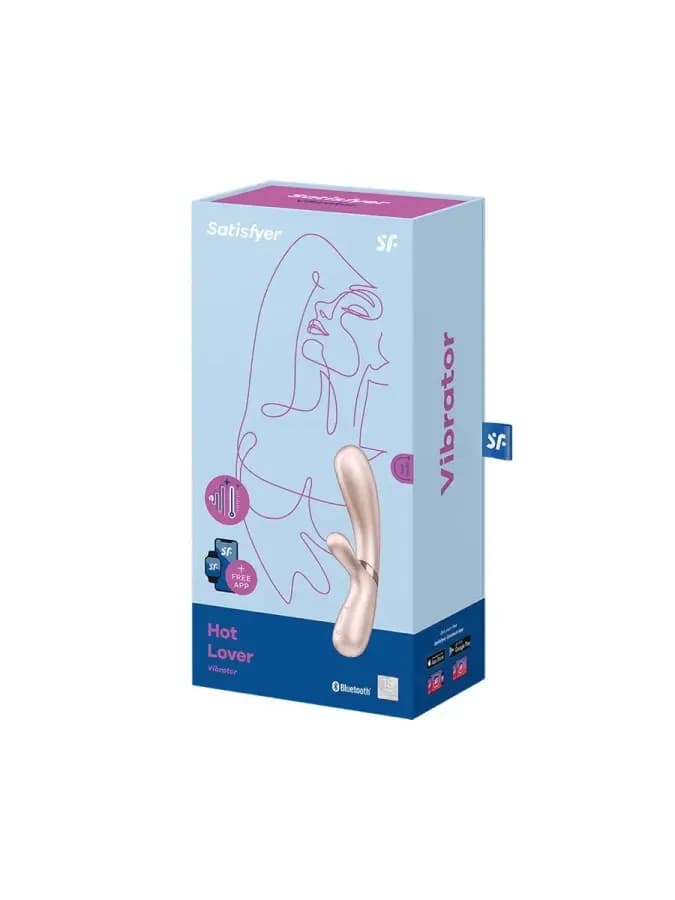 Вибратор с подогревом Satisfyer Hot Lover, бежевый — фото 2