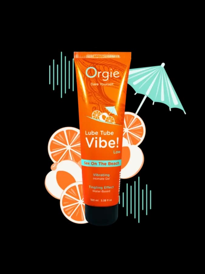 Гель с эффектом вибрации Lube Tube Vibe Low Sex On The Beach