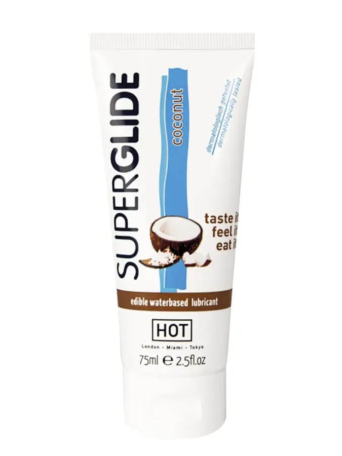 Смазка съедобная Superglide со вкусом кокоса 75мл