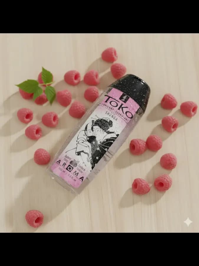 Увлажняющий лубрикант Toko Aroma, Малиновое чувство — фото 2