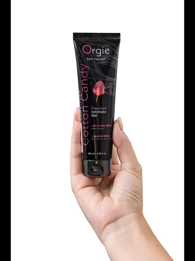Интимный гель LUBE TUBE со вкусом сахарной ваты — фото 3