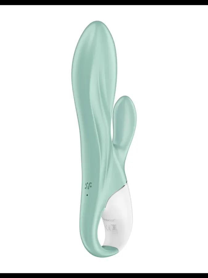 Вибратор-кролик Satisfyer Air Pump Bunny 5+, мятный — фото 3