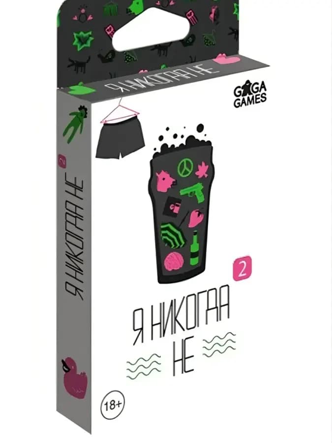 Игра настольная Я никогда не 2