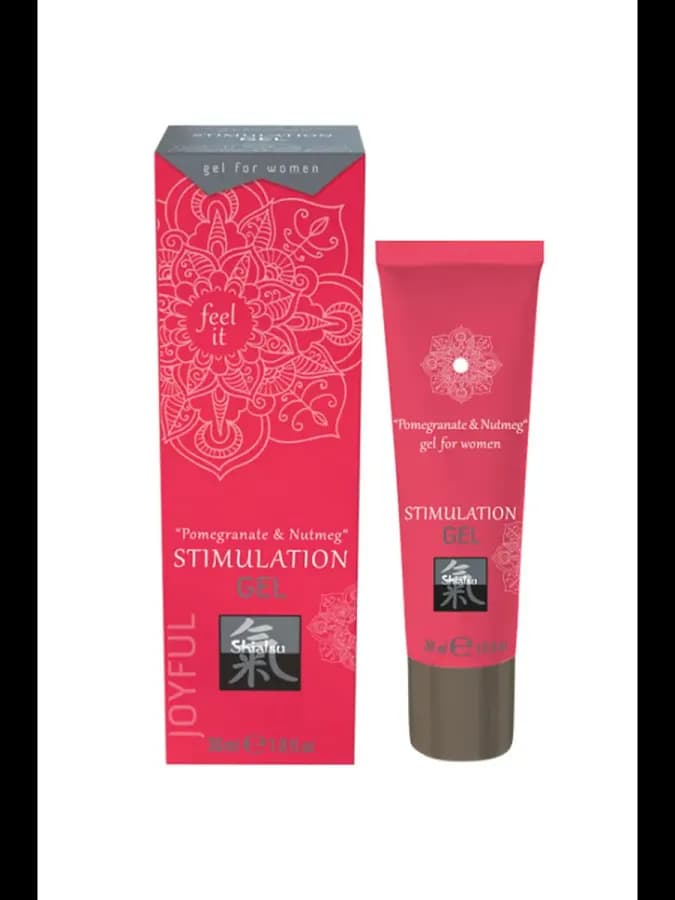 Интимный гель Shiatsu STIMULATION GEL 30 мл. (гранат и мускатный орех)