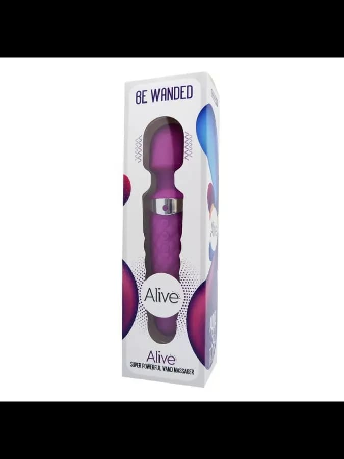 Мини массажер Be Wanded фиолетовый от Alive