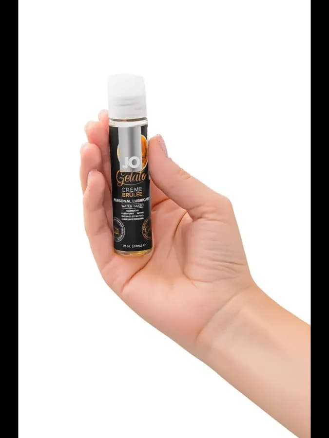 Съедобный лубрикант Крем Брюле JO Gelato Lubricant 30 мл — фото 3