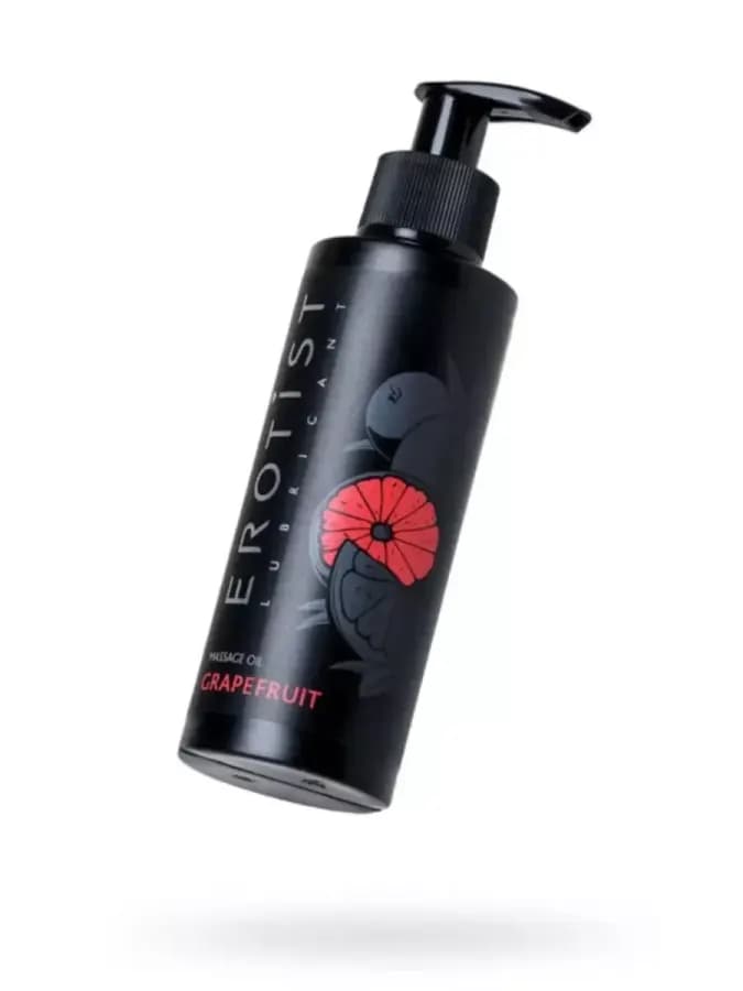 Массажное масло Erotist GRAPEFRUIT, съедобное, грейпфрут, 150 мл
