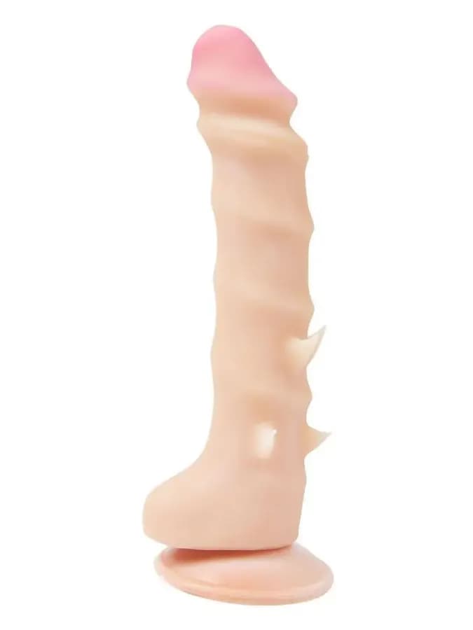 Фаллоимитатор на присоске реалистичный, 19см