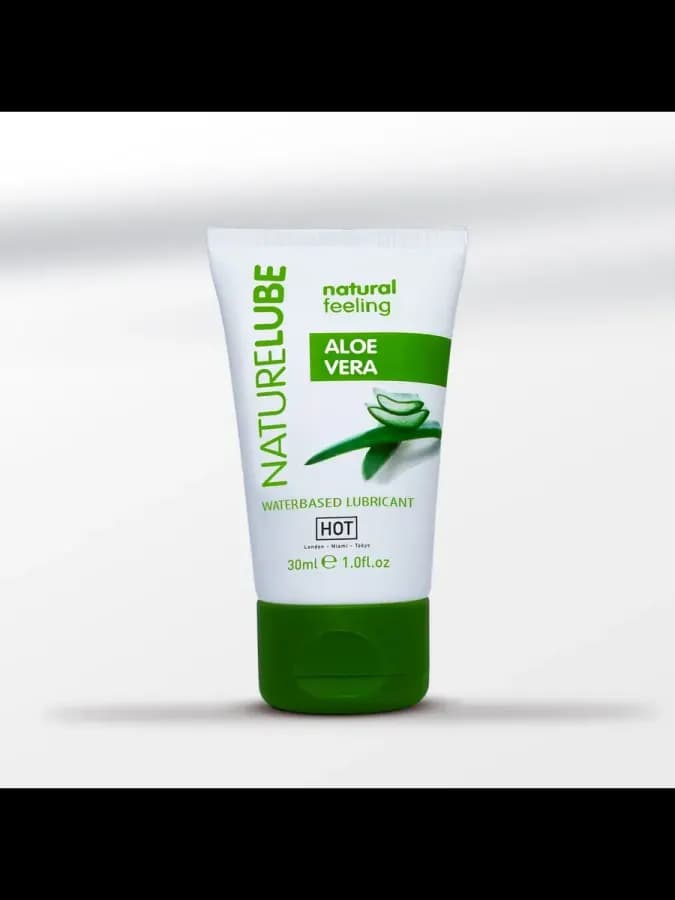 Смазка на водной основе с алоэ вера Nature Lube - 30 мл