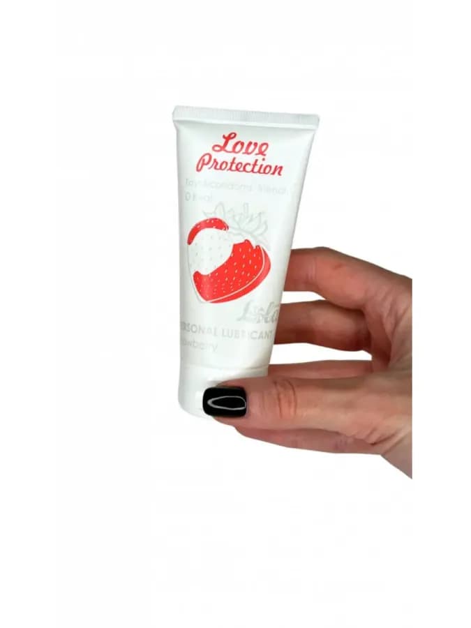 Лубрикант Love Protection Strawberry 50ml — фото 2