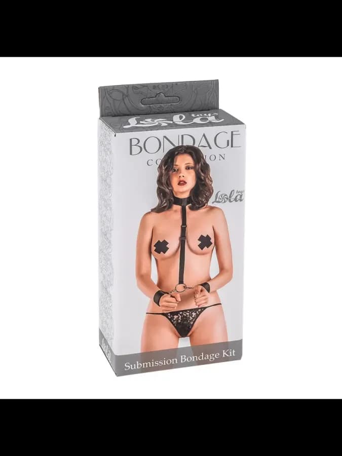 Ошейник с наручниками Submission Bondage Kit