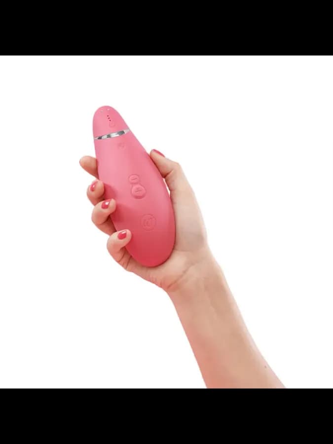Бесконтактный клиторальный стимулятор Womanizer Premium (розовый) — фото 5