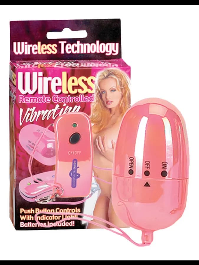 Wireless Vibrating Egg — розовое виброяйцо на дистанционном