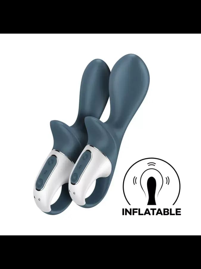 Надувной анальный вибратор Satisfyer Air Pump Booty 2