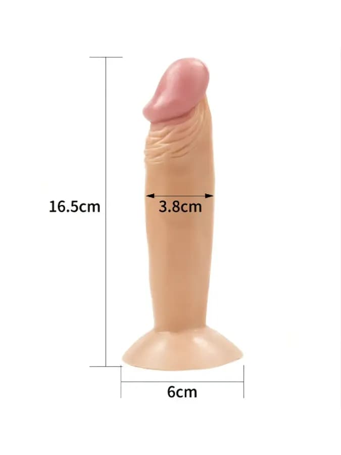 Фаллоимитатор Lovetoy (15,5×3,8 см) на присоске — фото 2