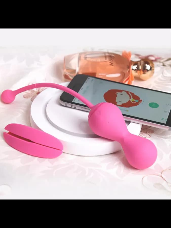 Тренажер Кегеля розовый MAGIC KEGEL MASTER 2 — фото 3