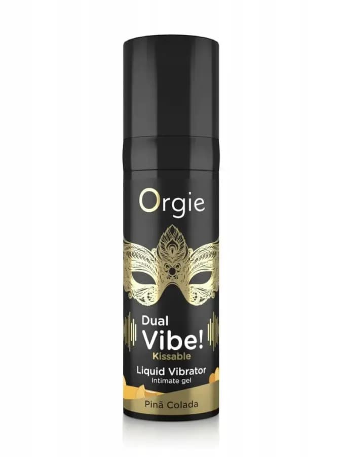 Съедобный жидкий вибратор Dual Vibe! Kissable Pina Colada — фото 4