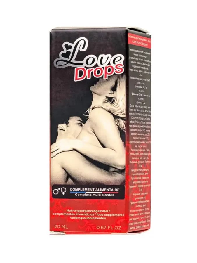 Капли возбуждающие для мужчин и женщин Love Drops 20 мл — фото 5