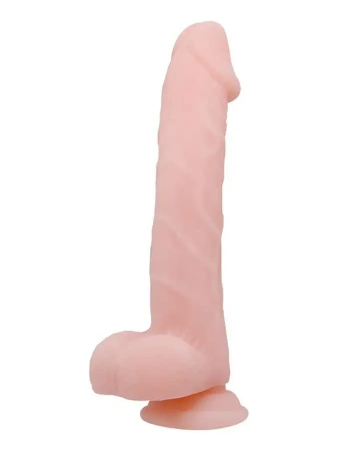Фаллоимитатор с мошонкой на присоске Super Dildo (22×4,5 см)