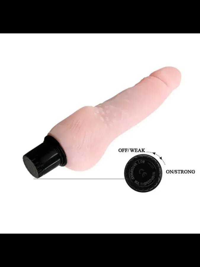Реалистичный вибратор Realistic Cock (18,6×3,6 см) — фото 3