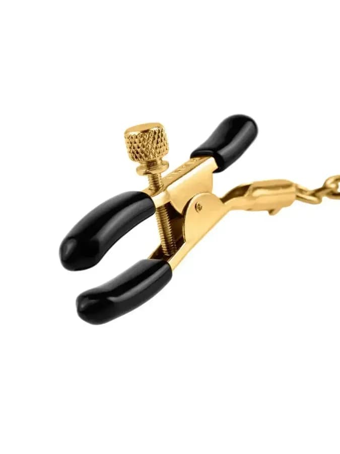 Зажимы на грудь Chain Nipple Clamps соединенные цепочкой — фото 2