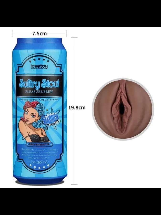 Мастурбатор "Sultry Stout" (вагина) коричневый цвет — фото 2
