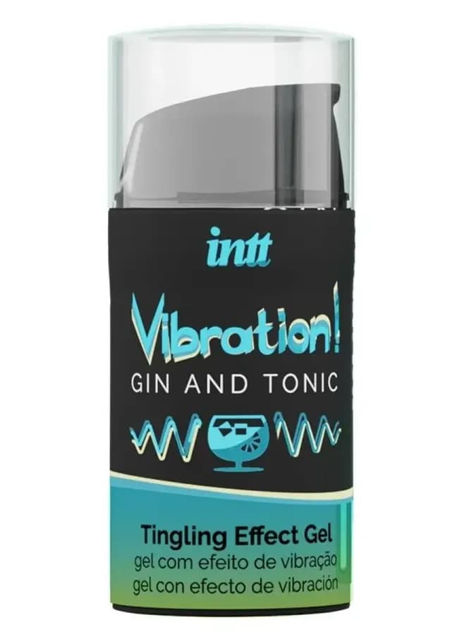 Жидкий вибратор Vibration! Gin Tonic со вкусом джин-тоника