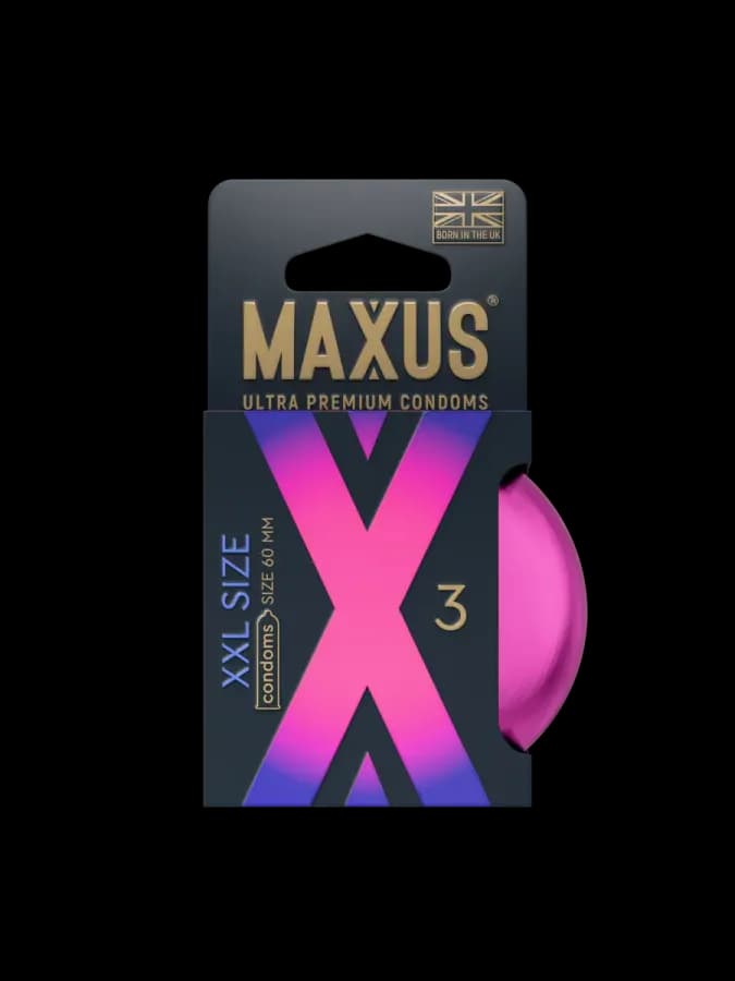Презервативы XXL большого размера, 3 шт